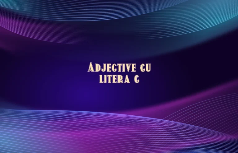 adjective cu c