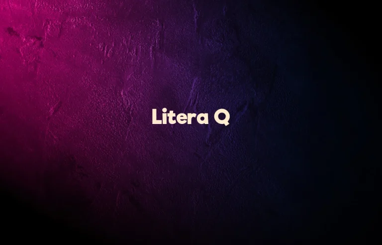 litera q