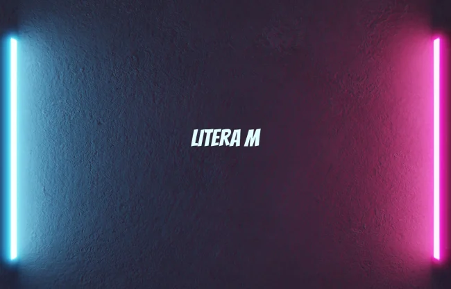 litera m