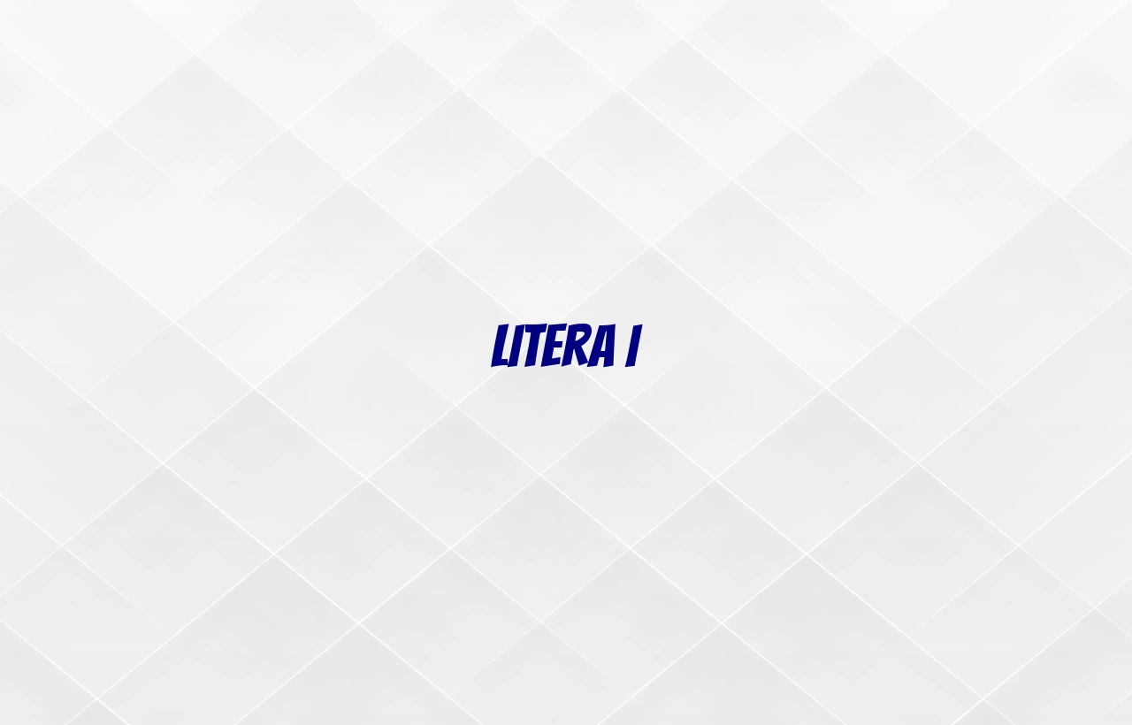 litera i