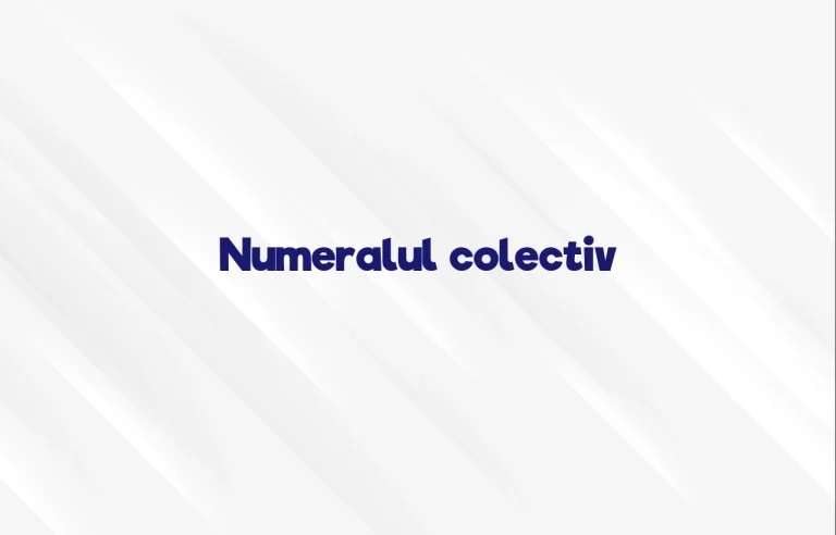 numeral colectiv