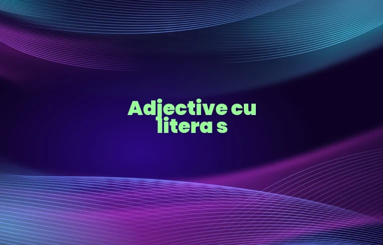adjective cu s