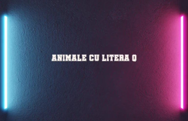 animale cu litera q