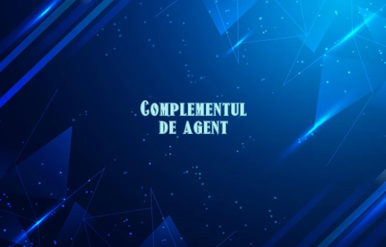 complementul de agent