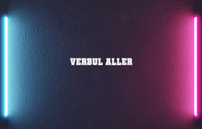 verbul aller
