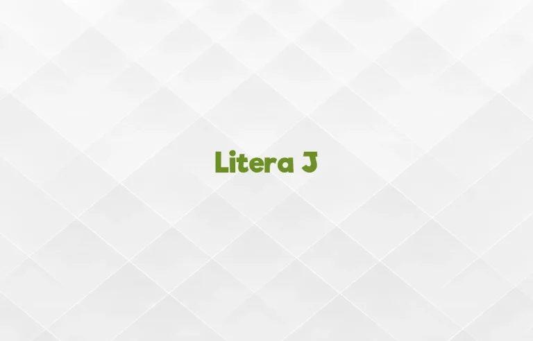 litera j