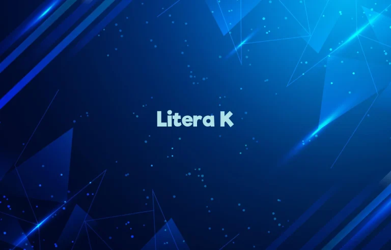 litera k