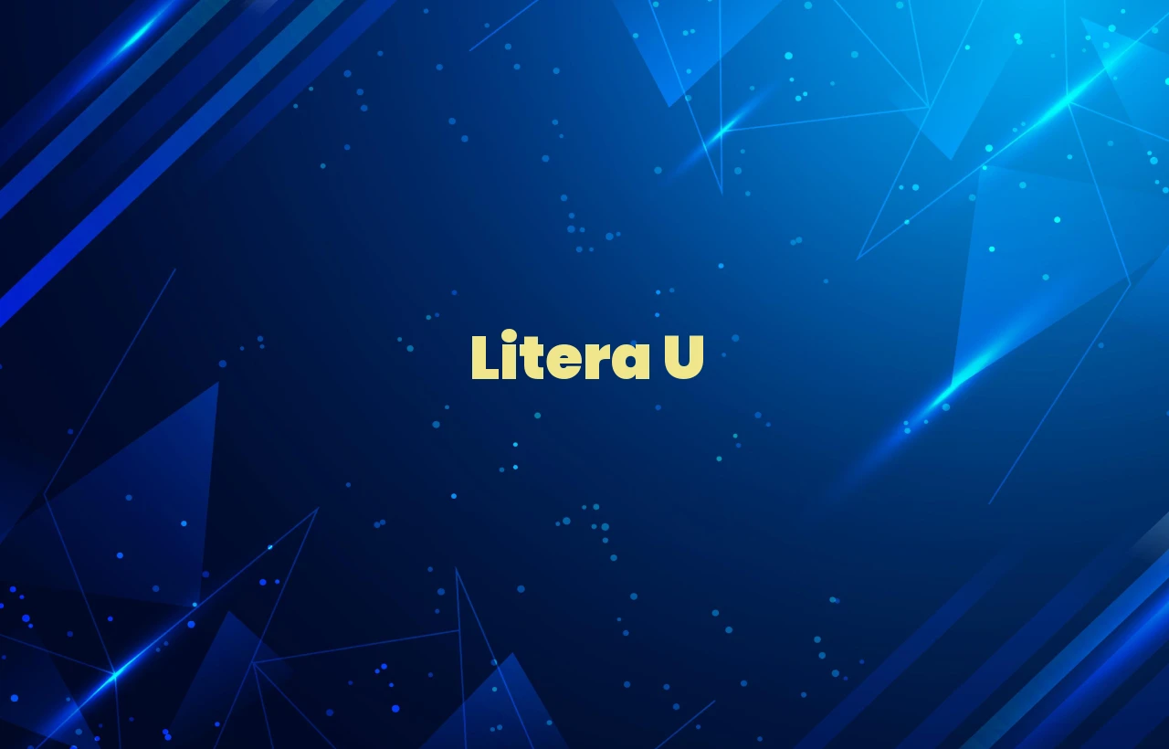 litera u