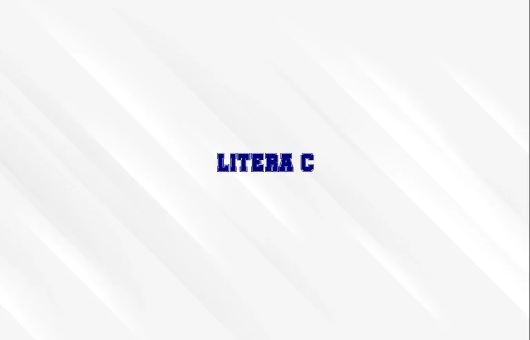 litera c