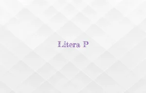 litera p