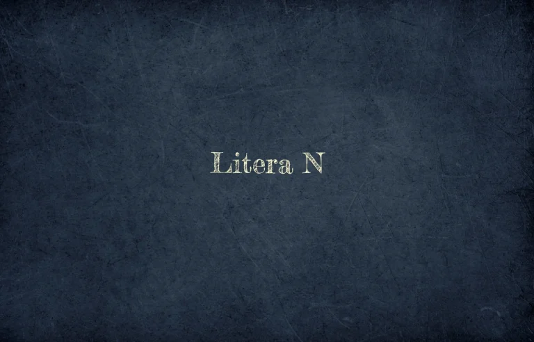 litera n