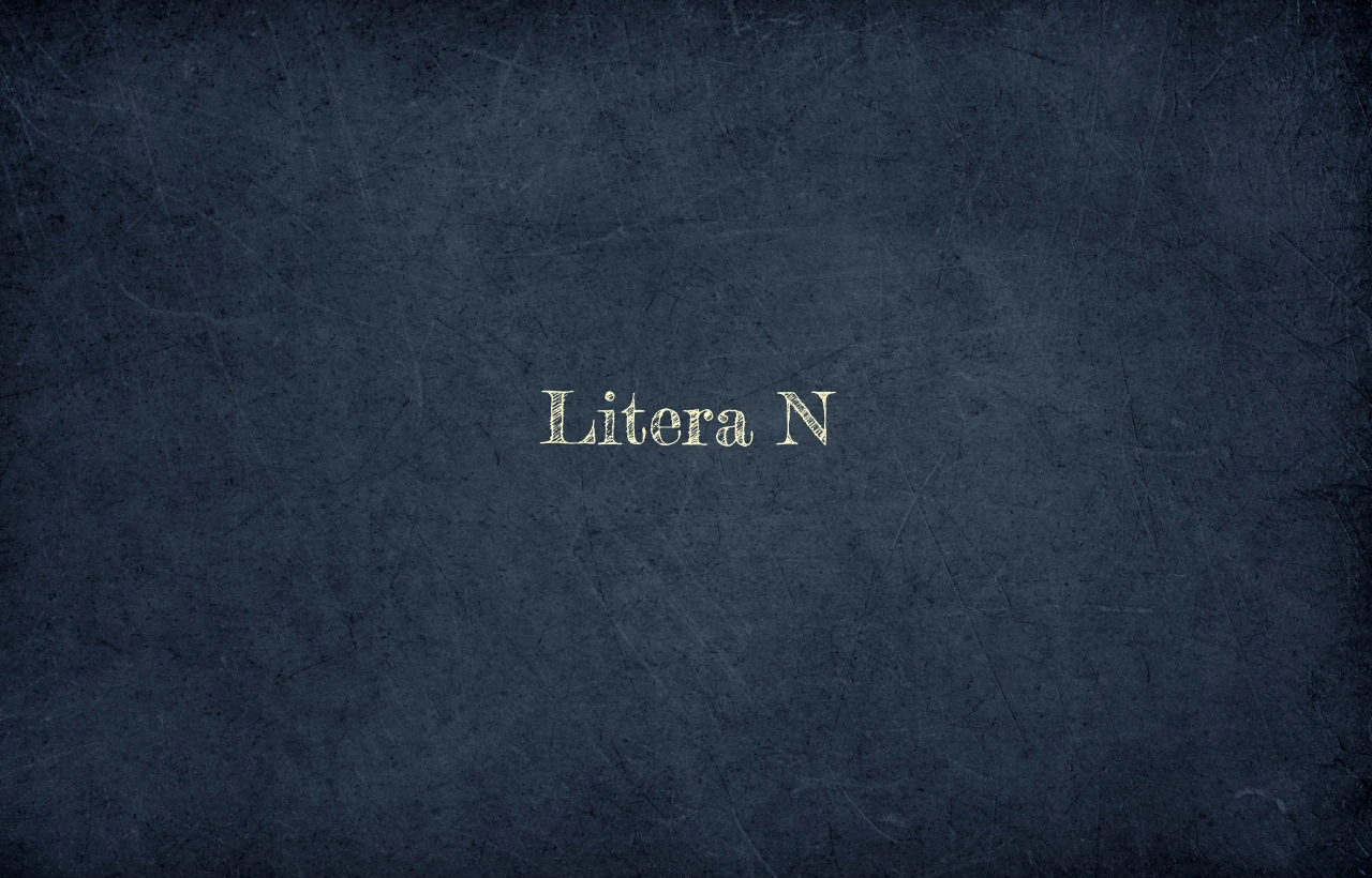 litera n