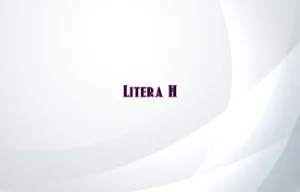 litera h