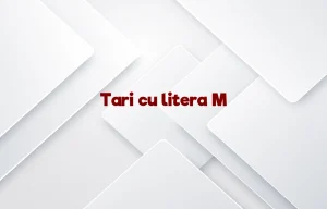 tari cu litera m
