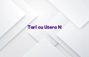 tari cu litera n