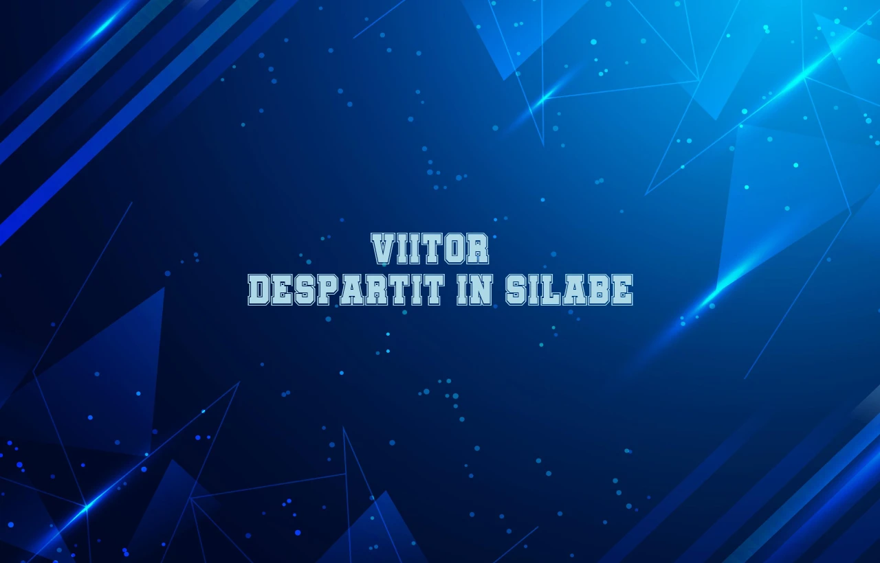 viitor despartit in silabe