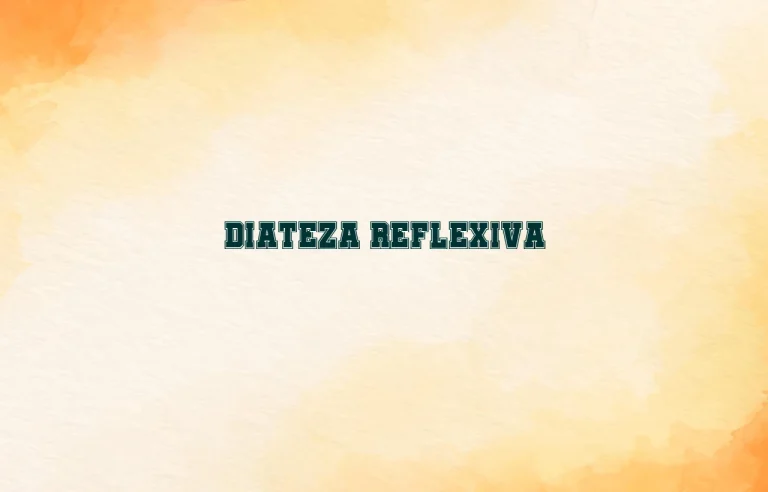 diateza reflexiva