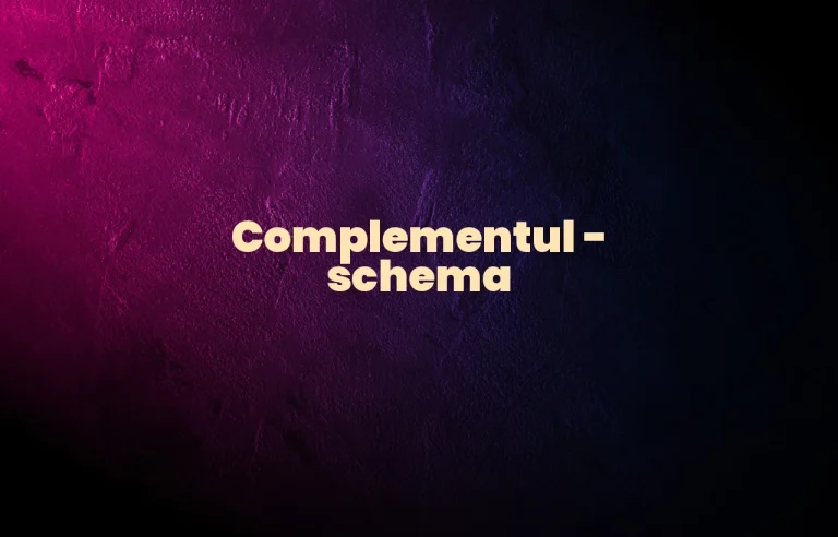 complementul schema